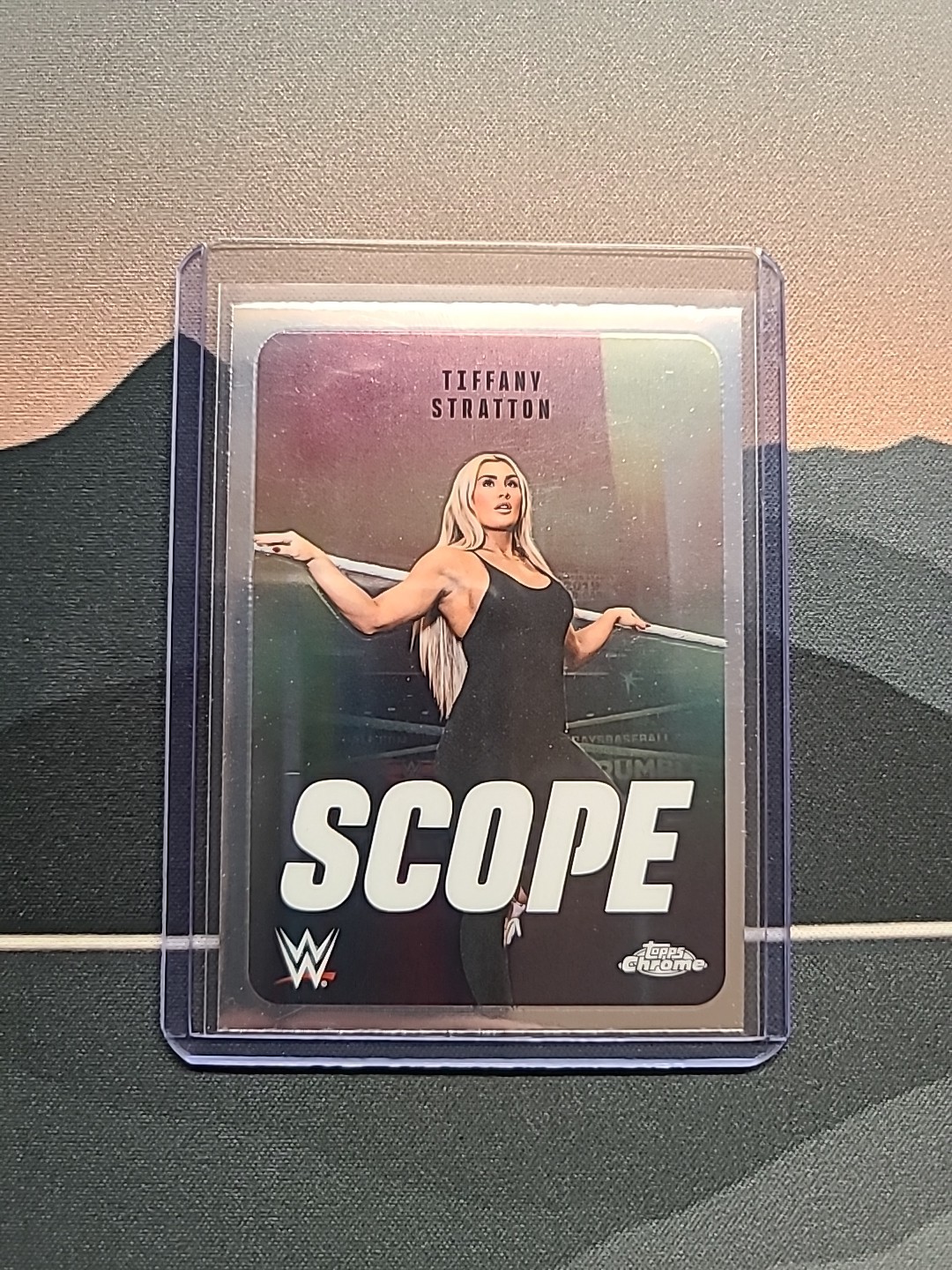 2026 Topps Chrome WWE TIFFANY STRATTON #SCO-2 Scope Insert 🔥