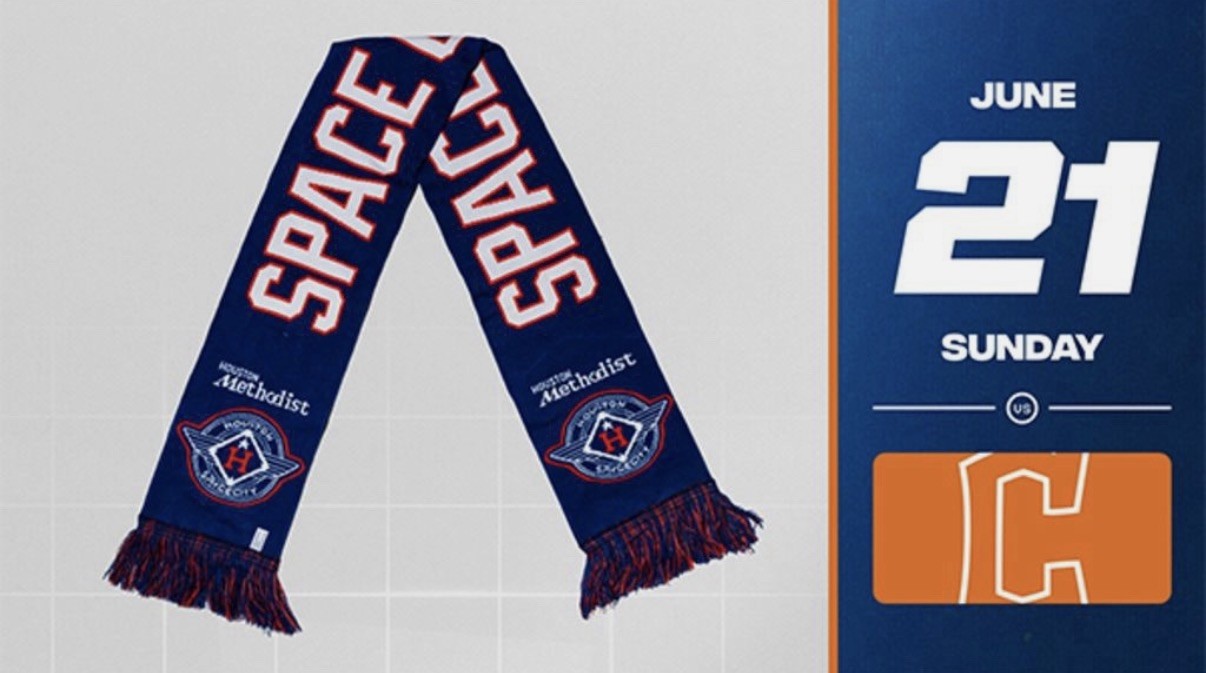 Houston Astros City Connect Soccer Scarf – Have in Hand!