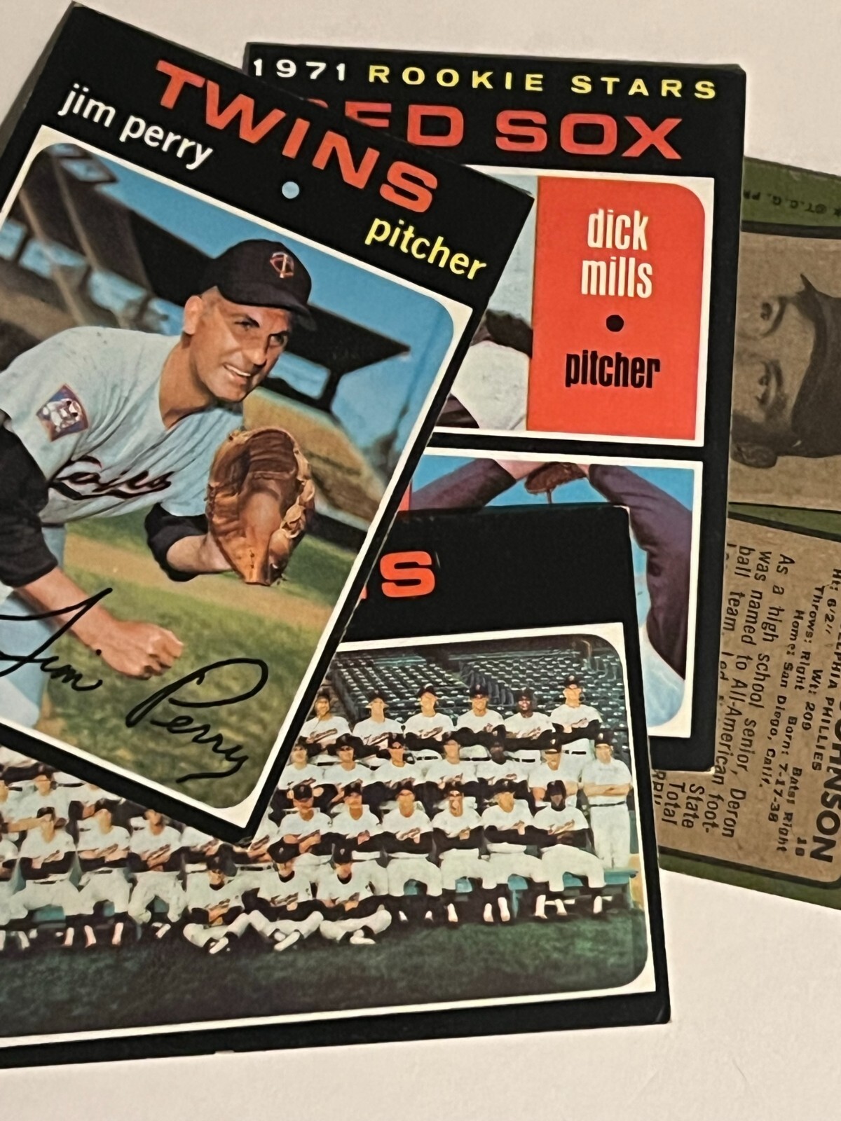 1971 Topps Baseball Singles – Pick Your Card – Complete Your Set
