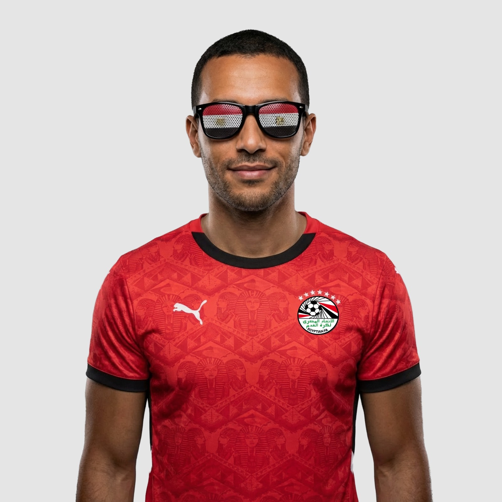 (5PCs) Egypt World Cup 2026 Country Flag Fan Sunglasses
