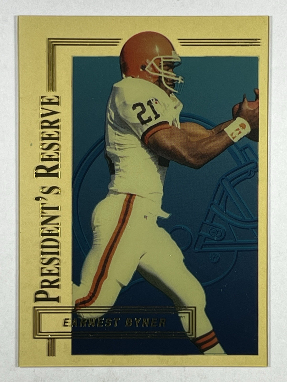 Earnest Byner #39 1996 Collector’s Edge President’s Reserve /20000