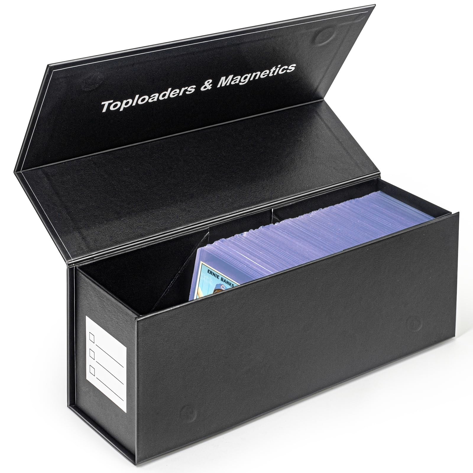 CollectHall Top loaders 11.5 inches L x 3.2 W x 4.2 H, Black