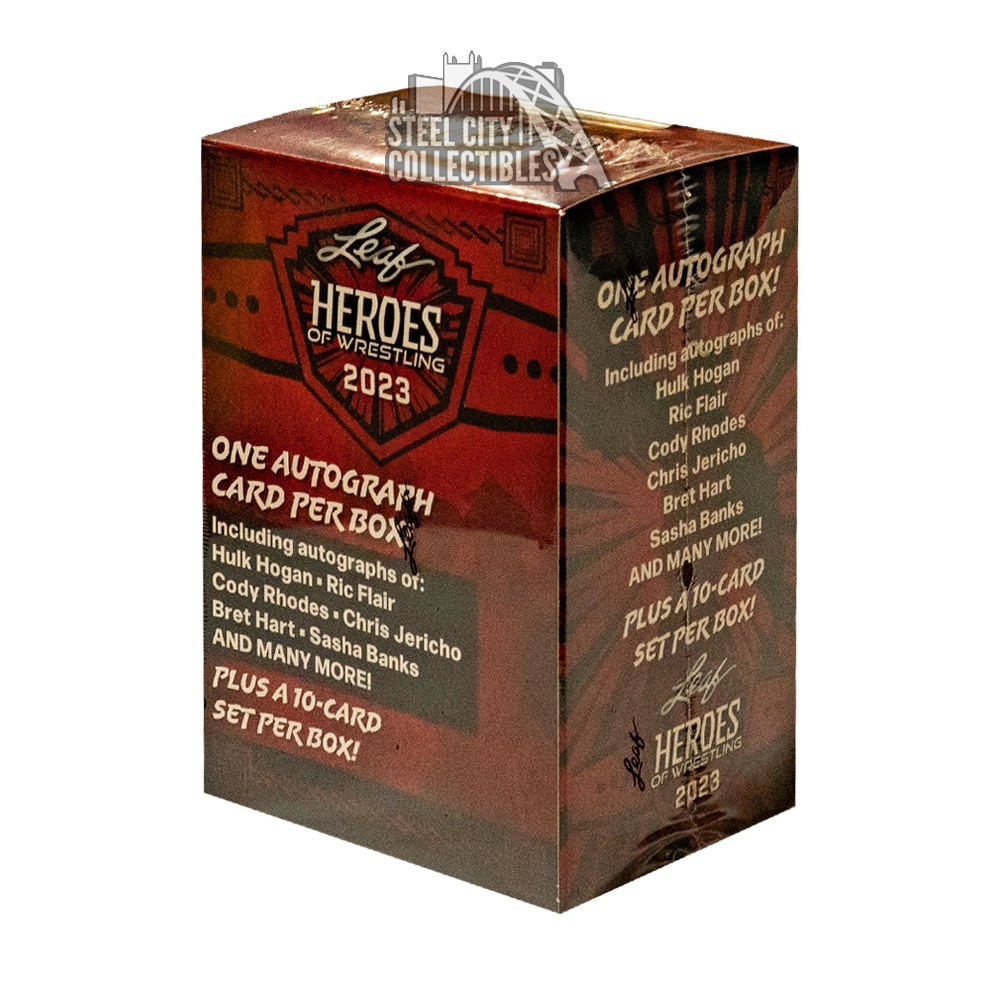 2023 Leaf Heroes of Wrestling Blaster Box