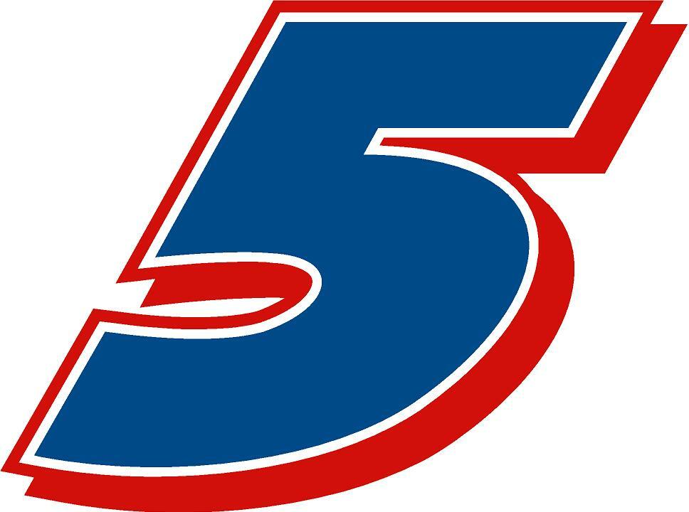 NEW FOR 2021 #5 Kyle Larson Racing Sticker Decal – Sm thru XL – various colors