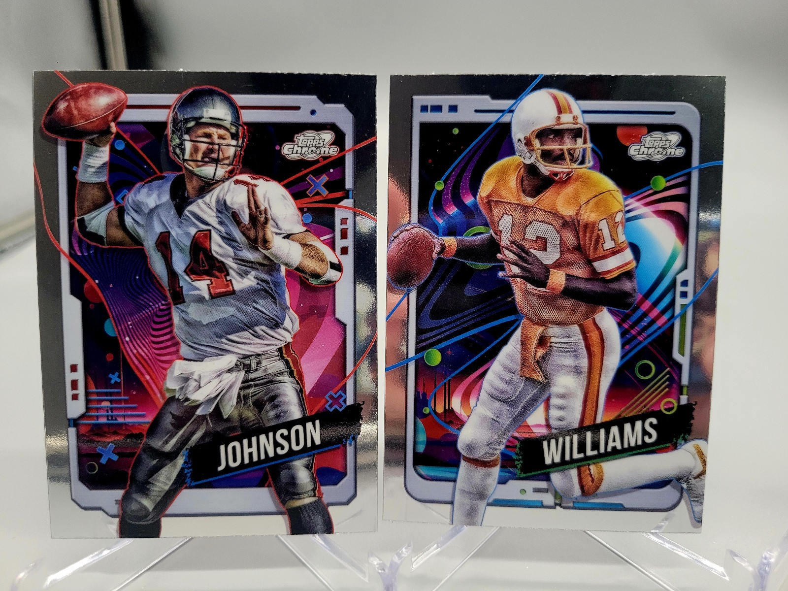 2024 COSMIC BRAD JOHNSON DOUG WILLIAMS CARD TEAM SET BUCCANEERS NFL topps