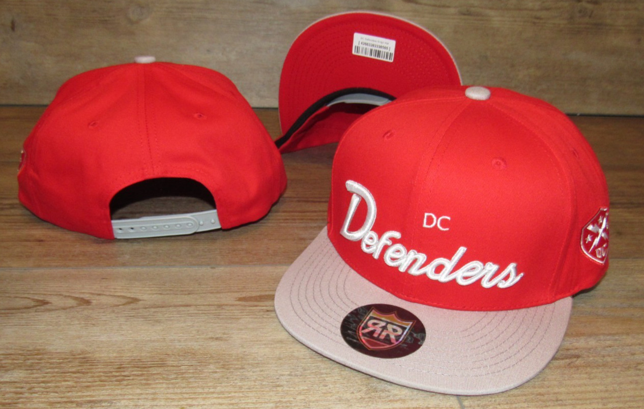 DC Defenders UFL Royal Retros Limited Edition Snapback hat cap size Men’s