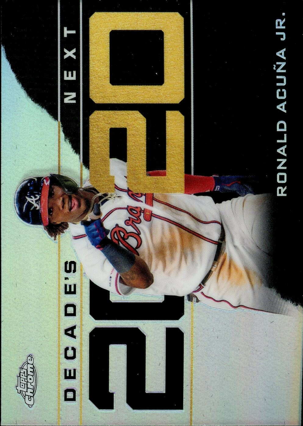 2020 Topps Chrome Update Ronald Acuna Jr. #DNC-5 Decade’s Next