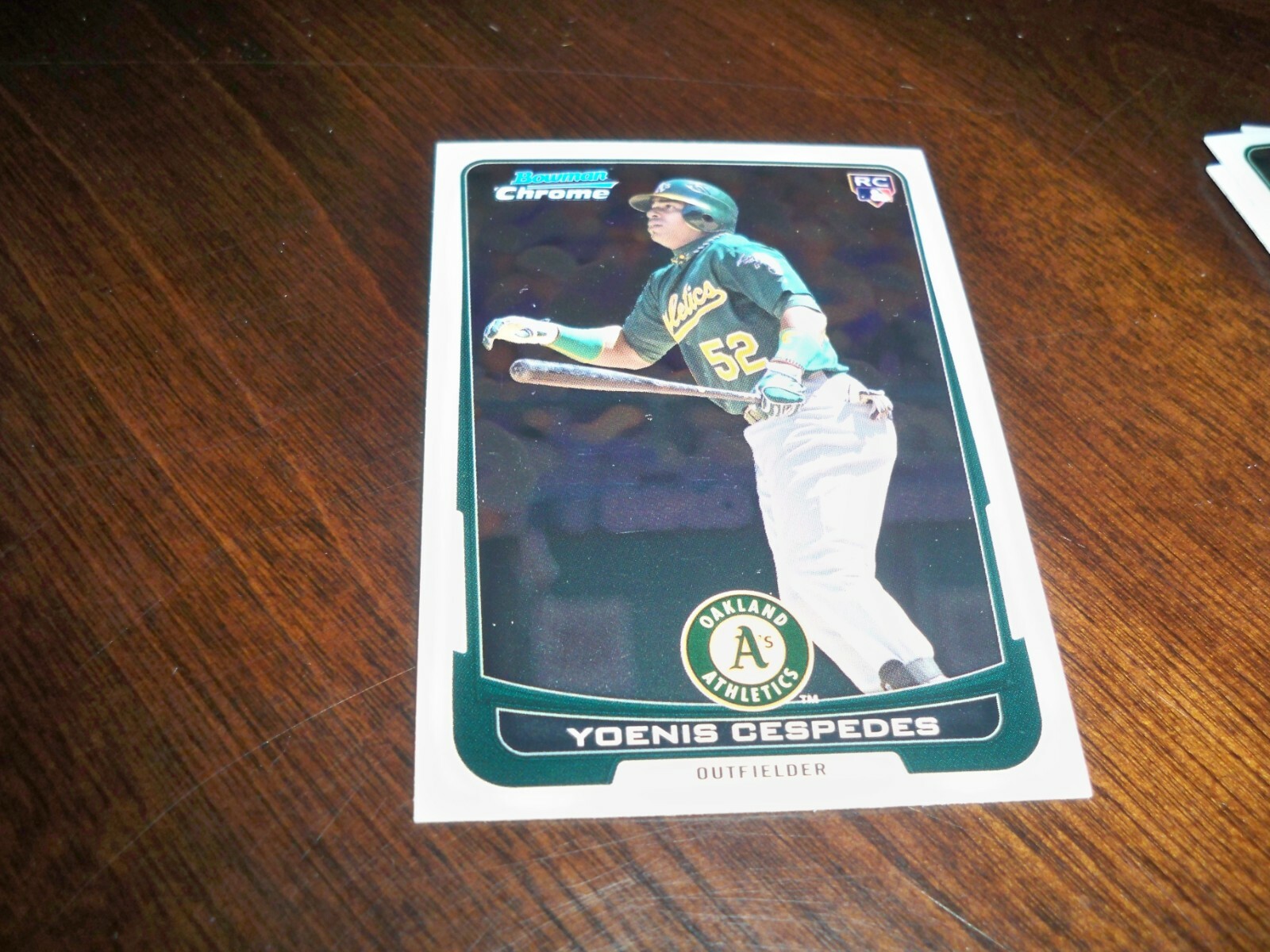 Yoenis Cespedes 2012 Bowman Chrome RC #4