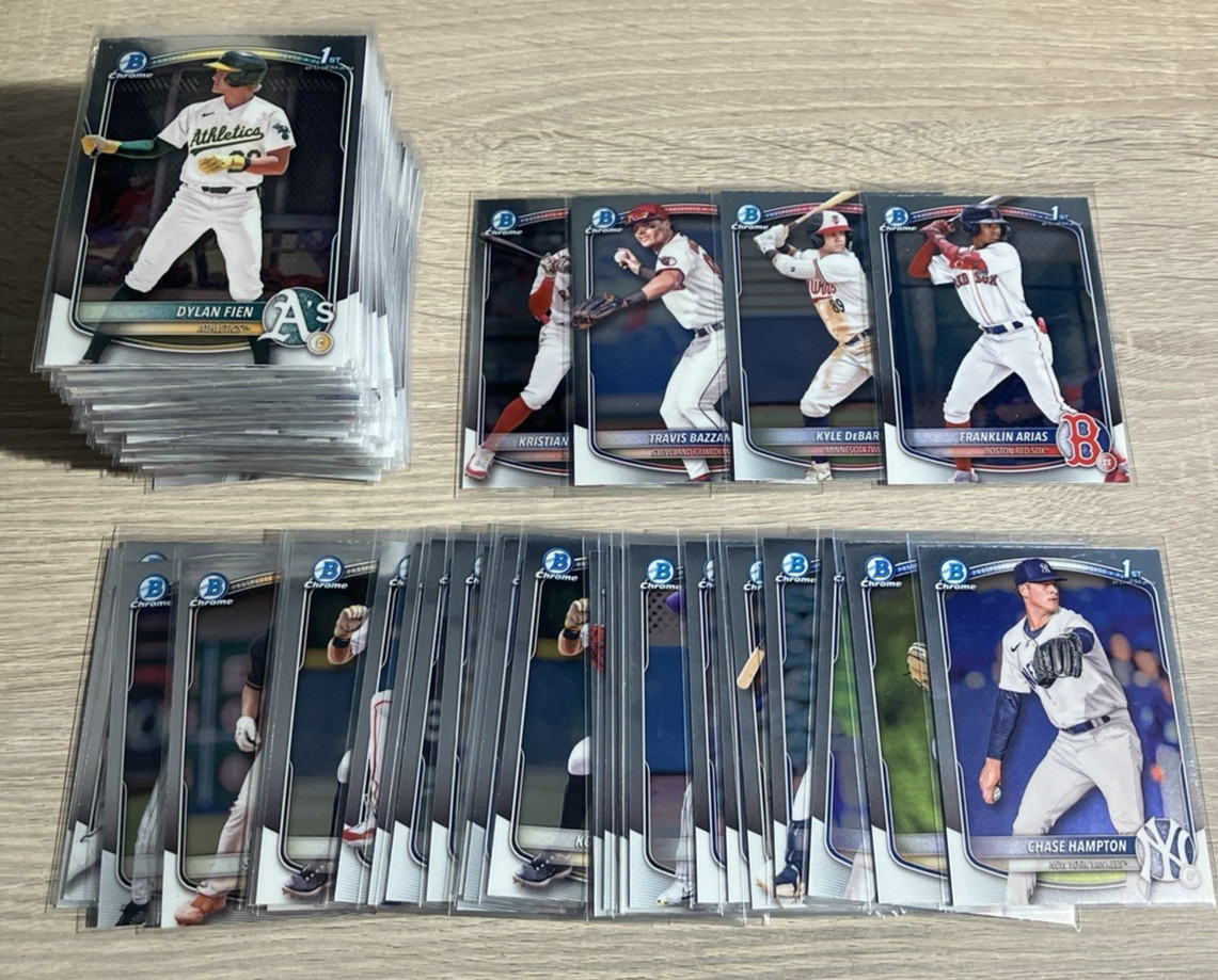 2025 Bowman CHROME Prospects #BCP1-BCP150 YOU PICK Complete Your Set 1st