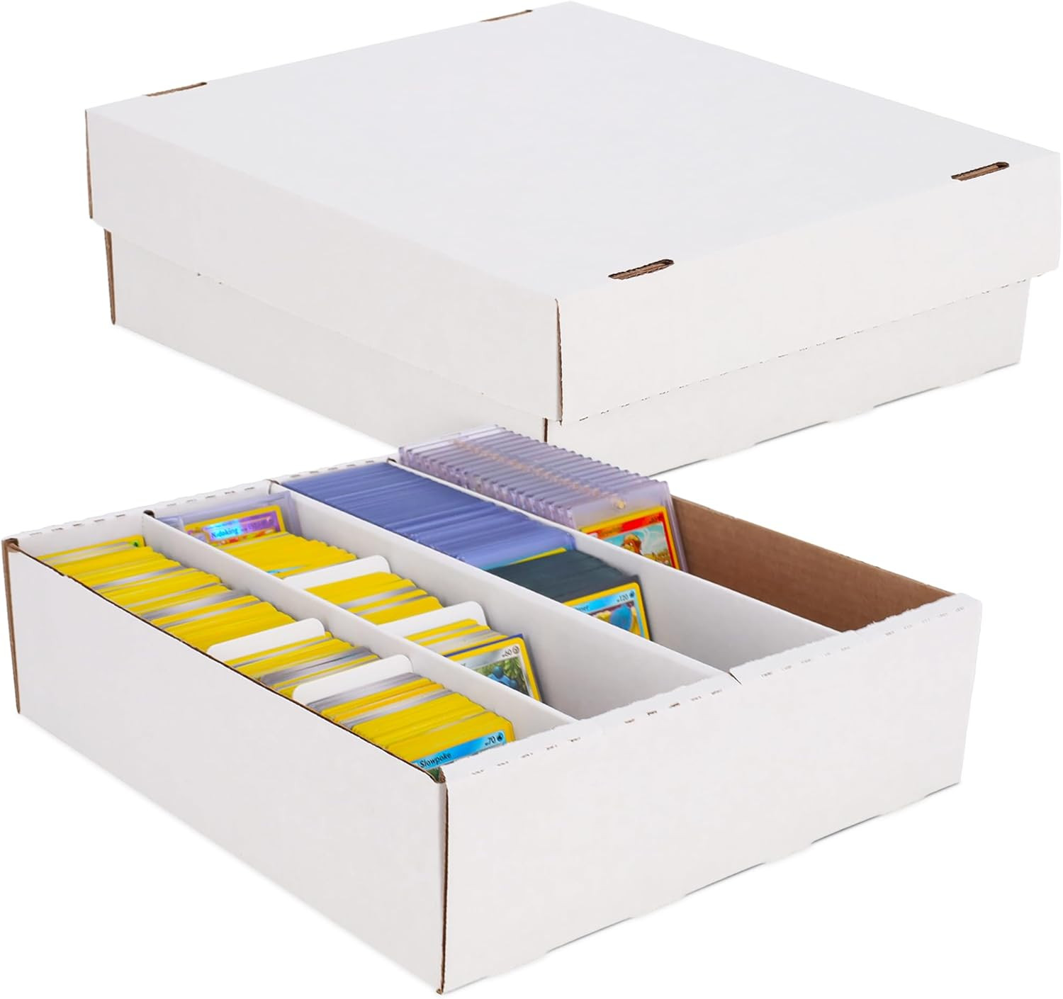 Monster Box – 10Ct Trading Card Storage Box | Holds 3200 Cards | Sports & TCG Ca