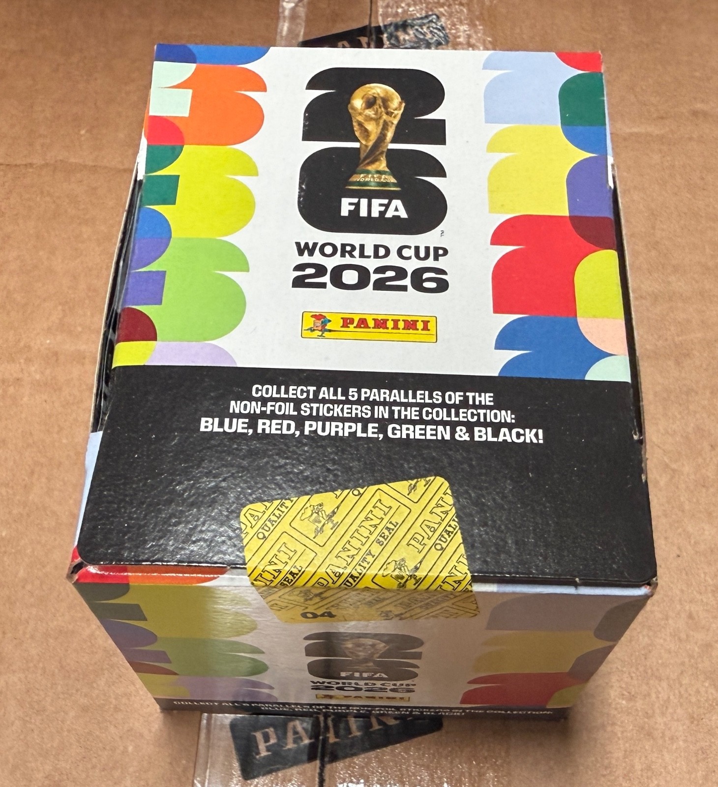 Panini FIFA World Cup 2026 50 PACK STICKER BOX Factory Sealed US Edition