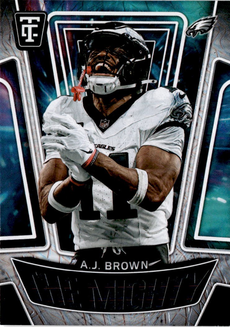 2024 Panini Totally Certified #1 A.J. Brown The Mighty Philadelphia Eagles