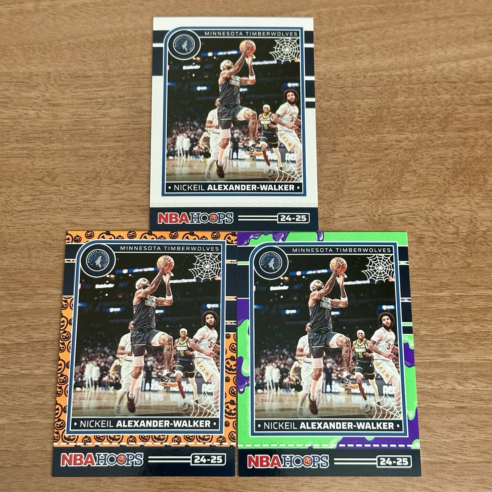 2024-25 Panini Haunted Hoops Nickeil Alexander-Walker #159 Base Pumpkin Slime
