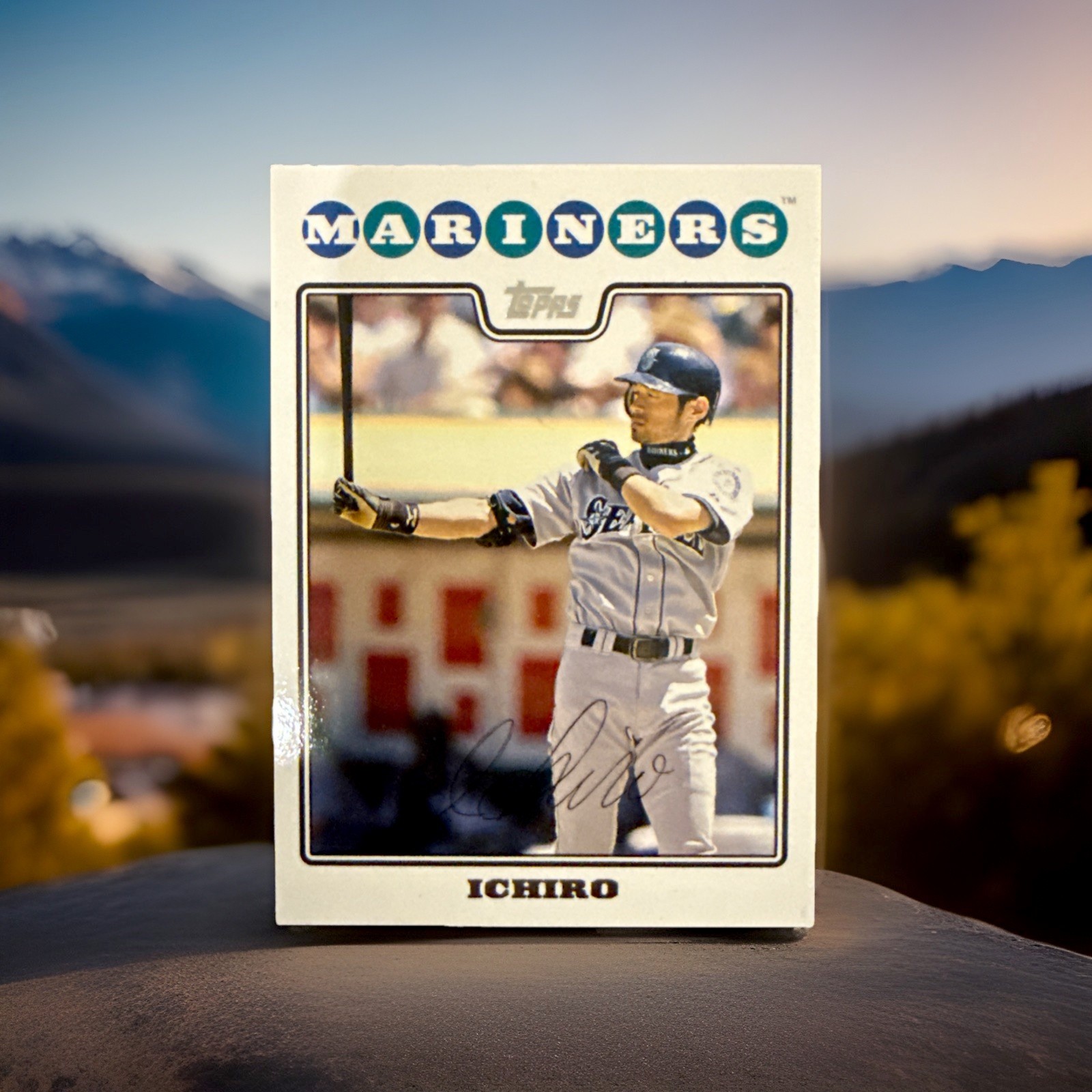 2008 Topps Ichiro Suzuki – #SEA1 – Seattle Mariners – HOF Japan – Gradable QTY