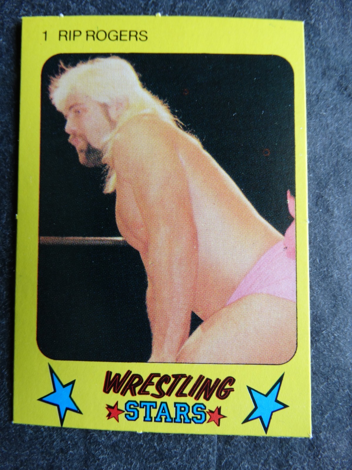 1986 Monty Gum Wrestling Stars Wrestling Cards Complete Your Set U Pick 1-100