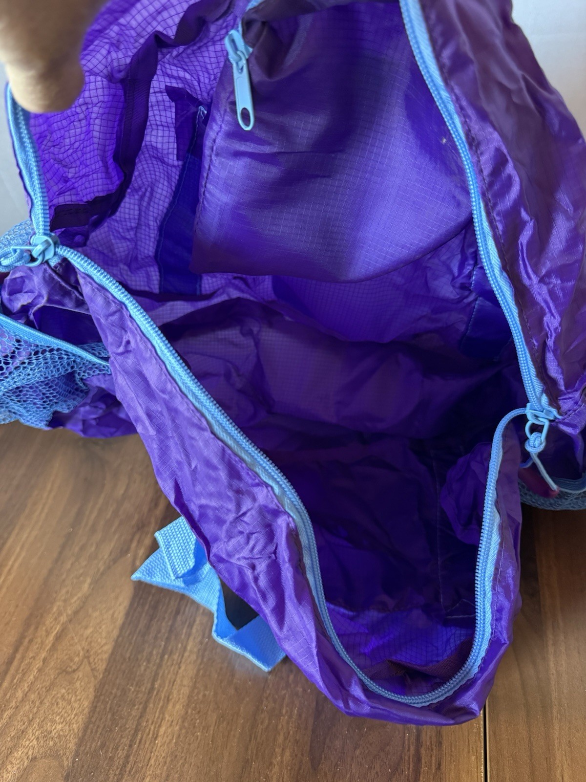 Compact Pocket Foldable Bag Los Angeles Lakers Travel NWOT