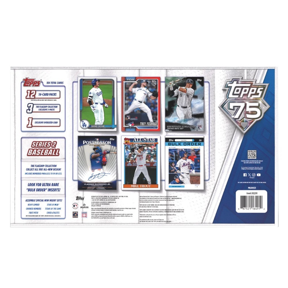 2026 Topps Series 2 Baseball Flagship Collection Costco Super Box Sealed Cards
