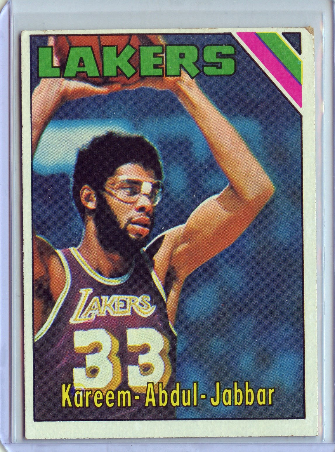 1975-76 – Topps – 1975-76 Base Card – Kareem Abdul-Jabbar