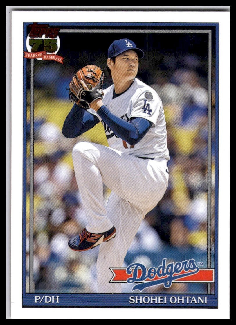 2026 Topps Shohei Ohtani 1991 35th Anniversary #T91-100 Dodgers