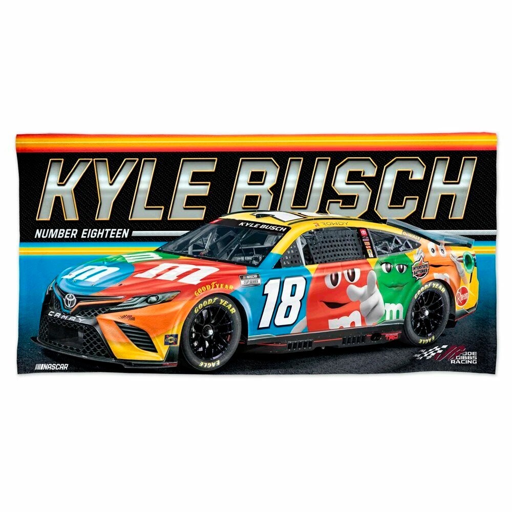 Kyle Busch #18 2022 Spectra #18 Nascar Car Racing 3×5 FT Flag Wall Decore Banner