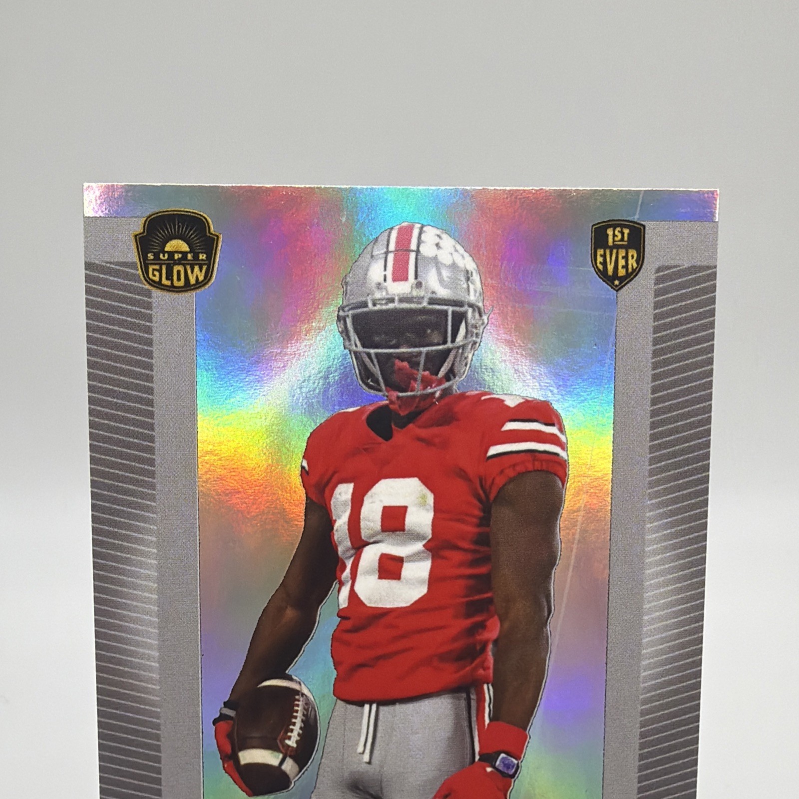 2022 Super Glow 1st Ever U Base Marvin Harrison Jr #GLOW-U4 rs2