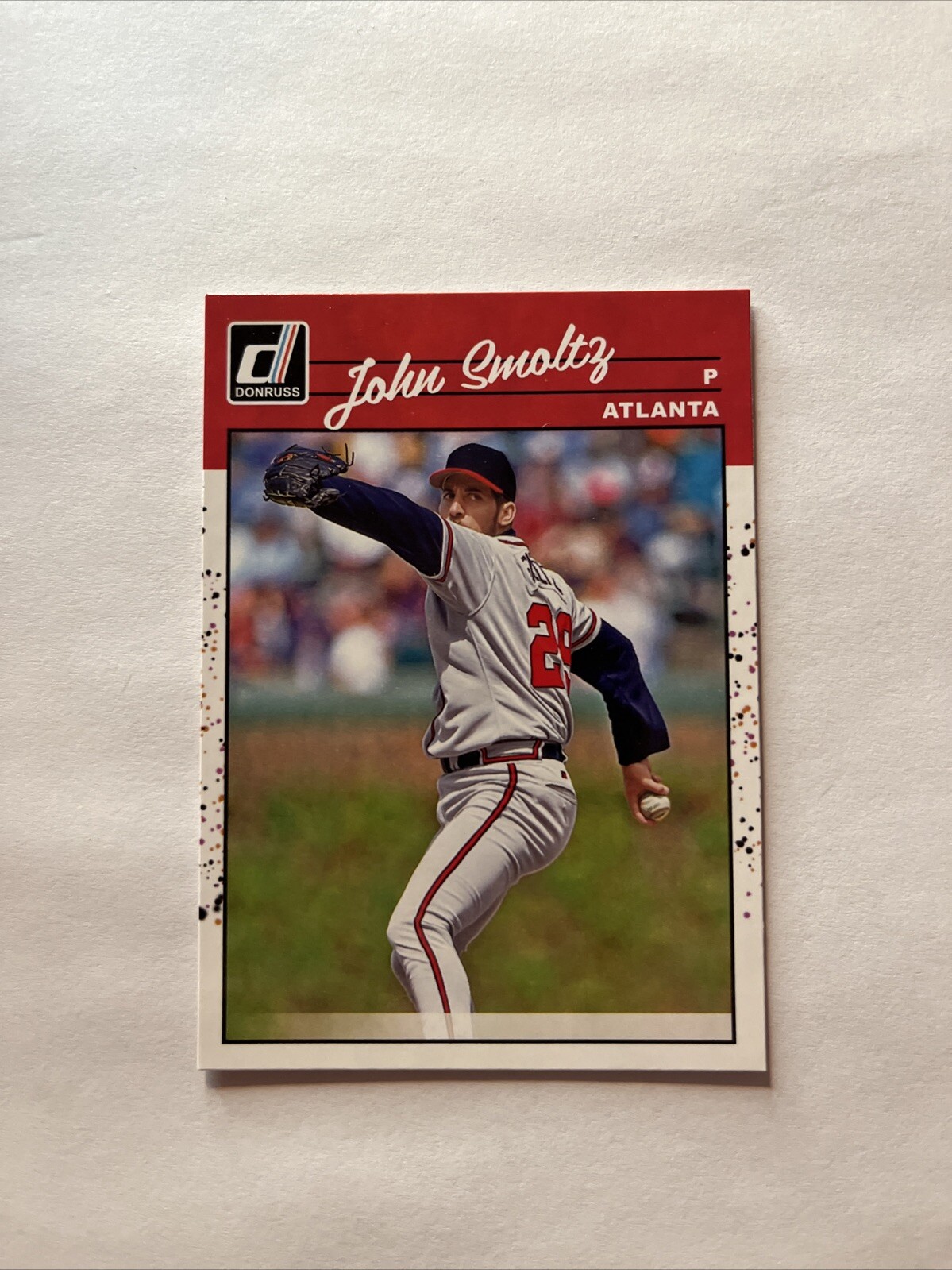 2023 Panini Donruss – Retro 1990 #265 John Smoltz
