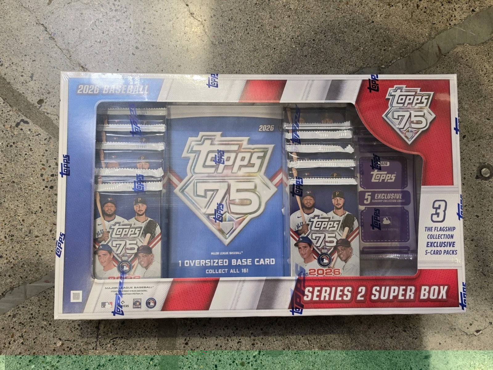 2026 Topps Series 2 Baseball Flagship Collection Costco Super Box Sealed Cards