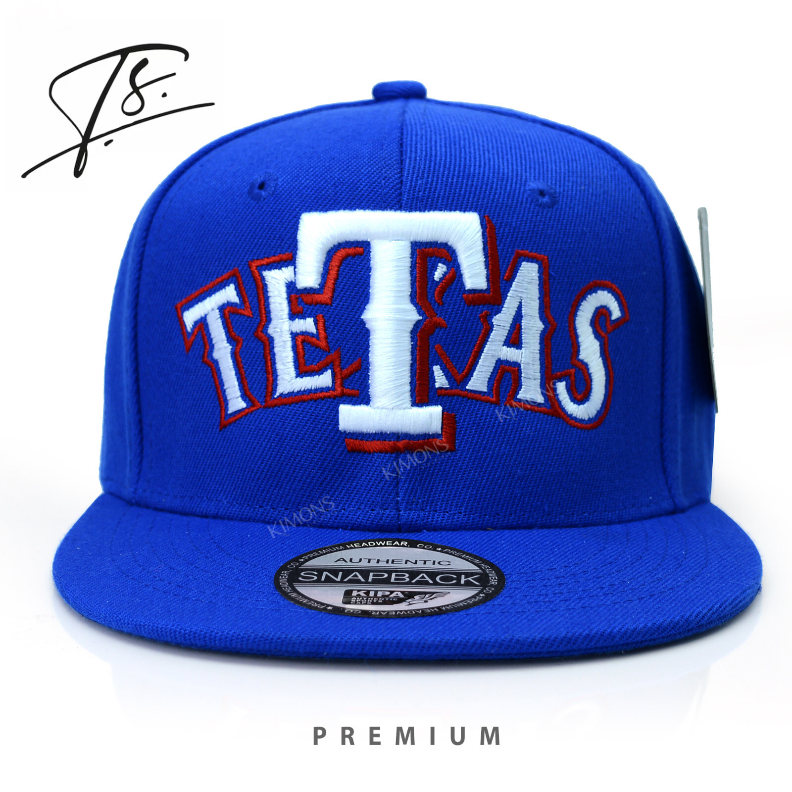 Banned New – Texas “TETAS” Rangers Hat Overlap Snapback Blue Trucker Cap Unisex