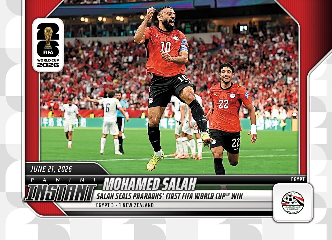 *PRESALE* 2026 Panini Instant FIFA World Cup Mohamed Salah #87 ~ Egypt