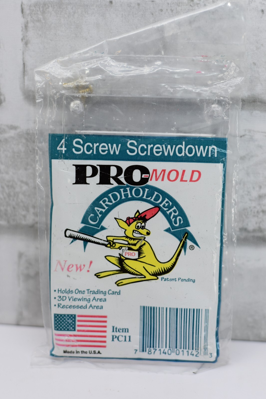 (5) Pro-Mold 20pt 4 Screw Recessed Card Regular Card Holder PC11