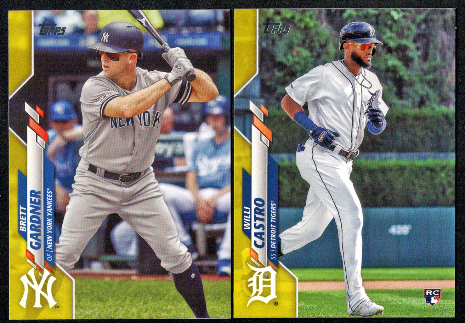 2020 Topps Series 2 Walgreens Yellow #351-700 Finish Your Set, U Pick, Choose