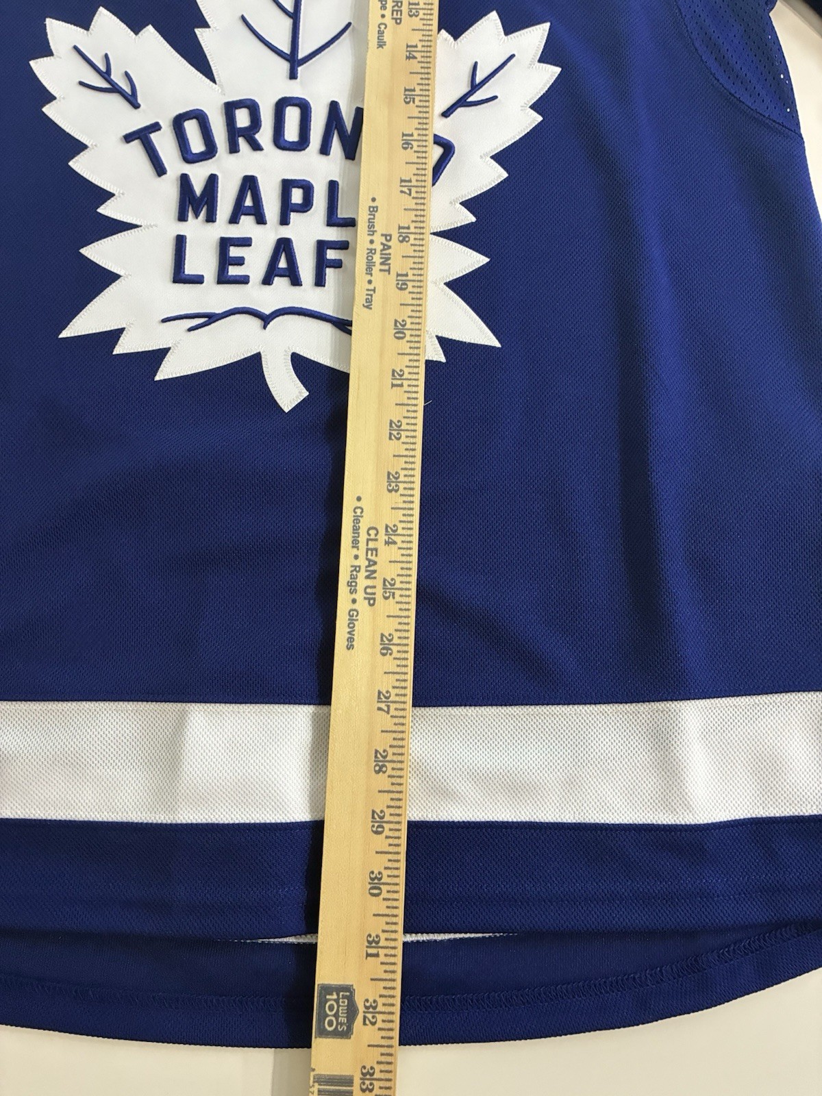 Toronto Maple Leafs Mitch Marner Fanatics Blue Home Premium Jersey Size 46 (S)