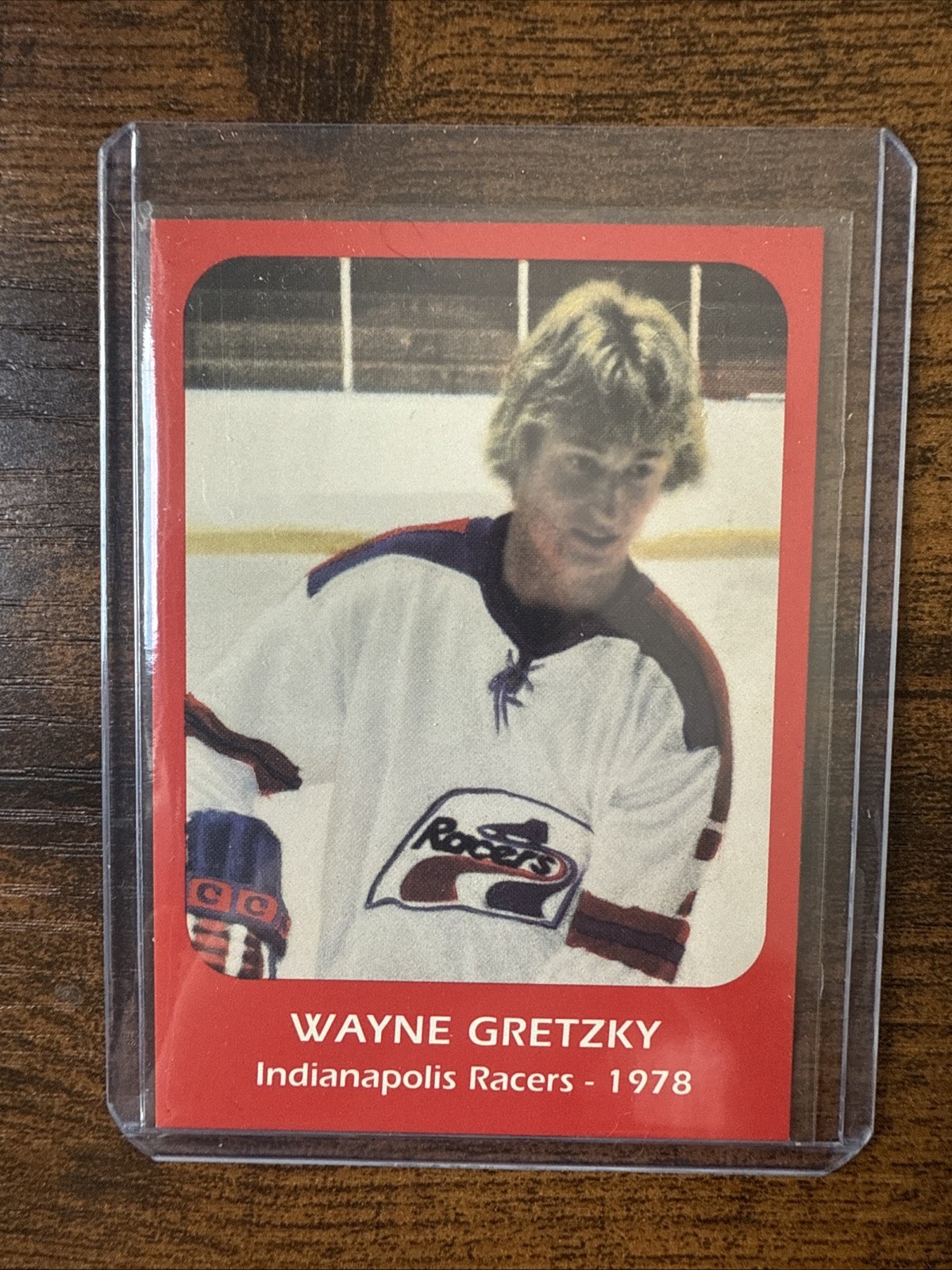 Wayne Gretzky – 1978 National Sports Card Pre Rookie Indianapolis Racers #1