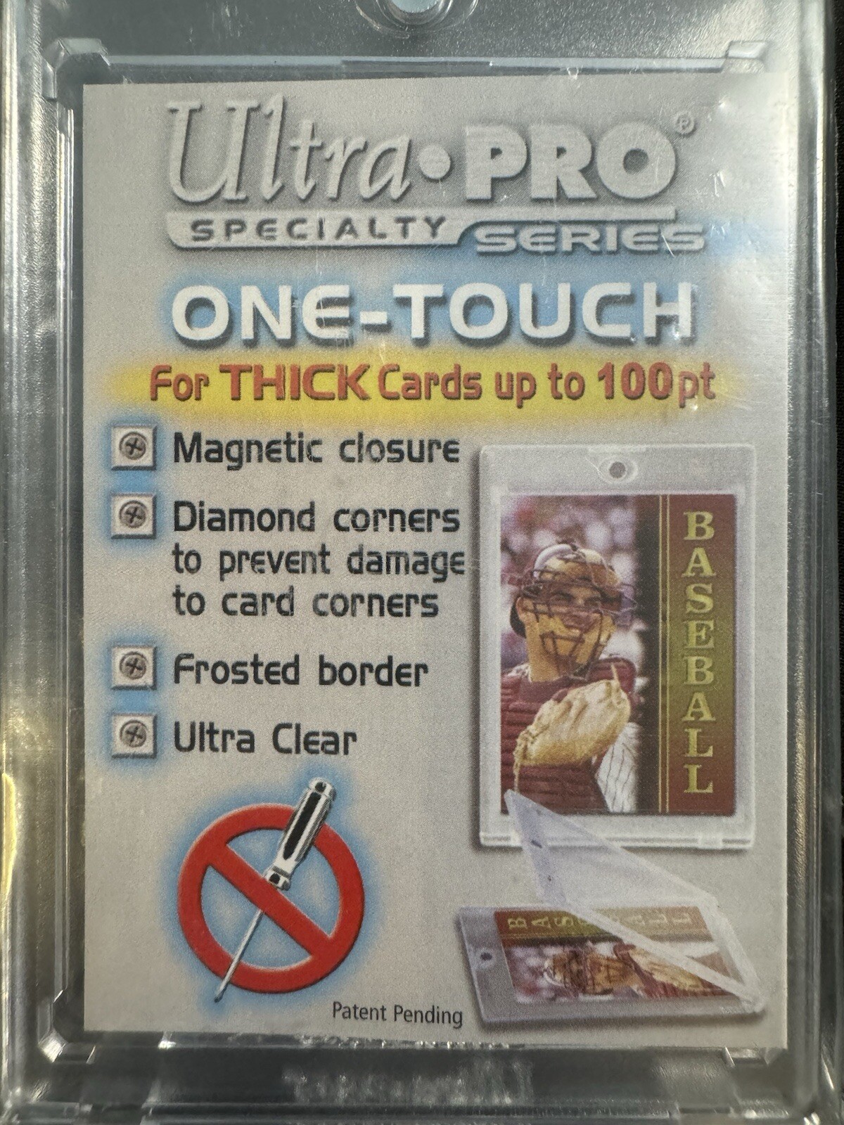 Ultra Pro One-Touch Thick Card 100pt Point Magnetic Card Holder – LOT of 8