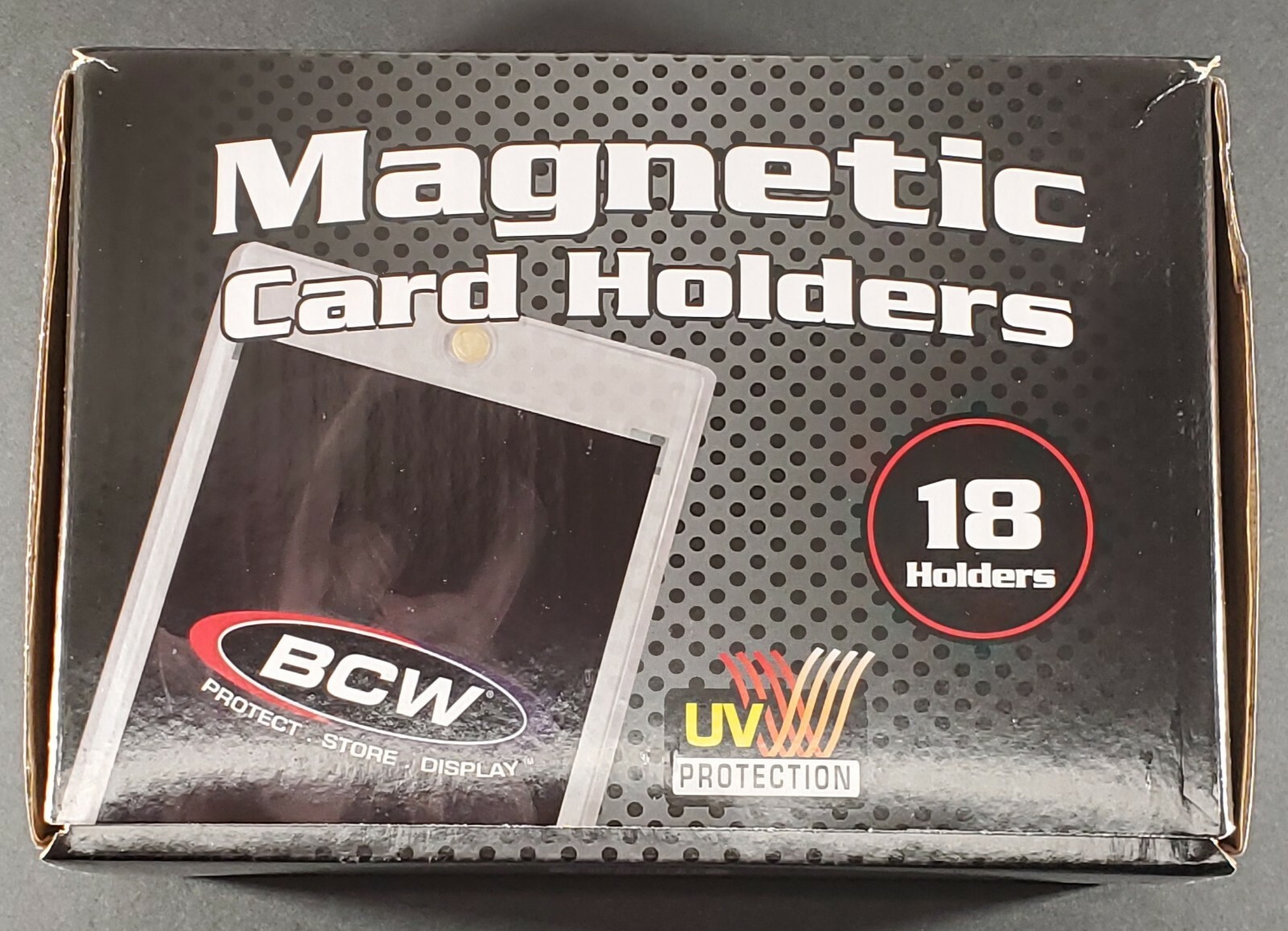 (18) BCW 55pt Magnetic Card Holders One Touch 55 pt 55 Point – Full Box