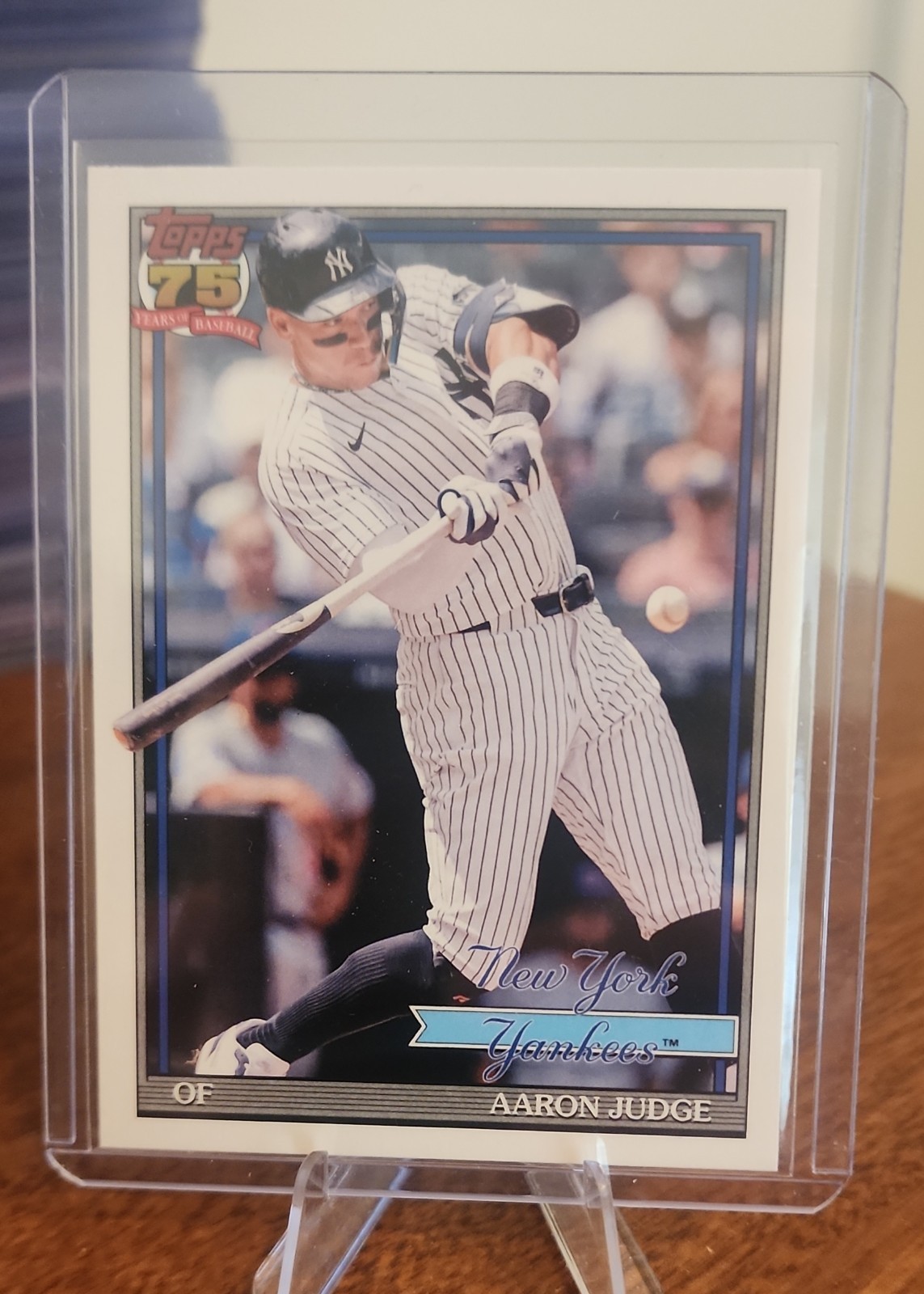 2026 Topps Series 1 – 1991 Topps Baseball Aaron Judge #T91-34