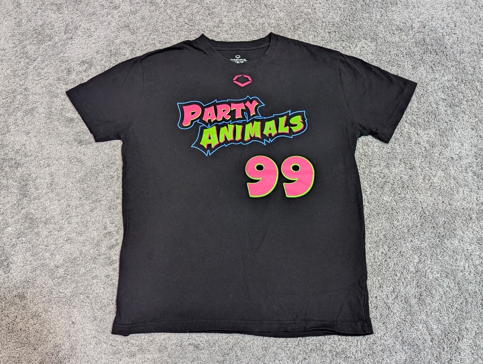 Party Animals #99 Evoshield Jersey Shirt Large Banana Ball Savannah Bananas