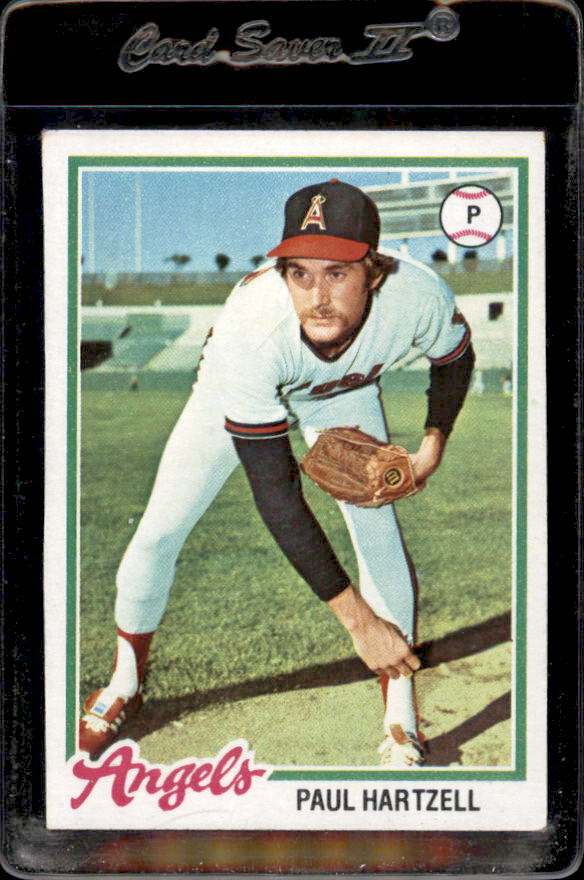1978 Topps #529 Paul Hartzell California Angels – Nice Card