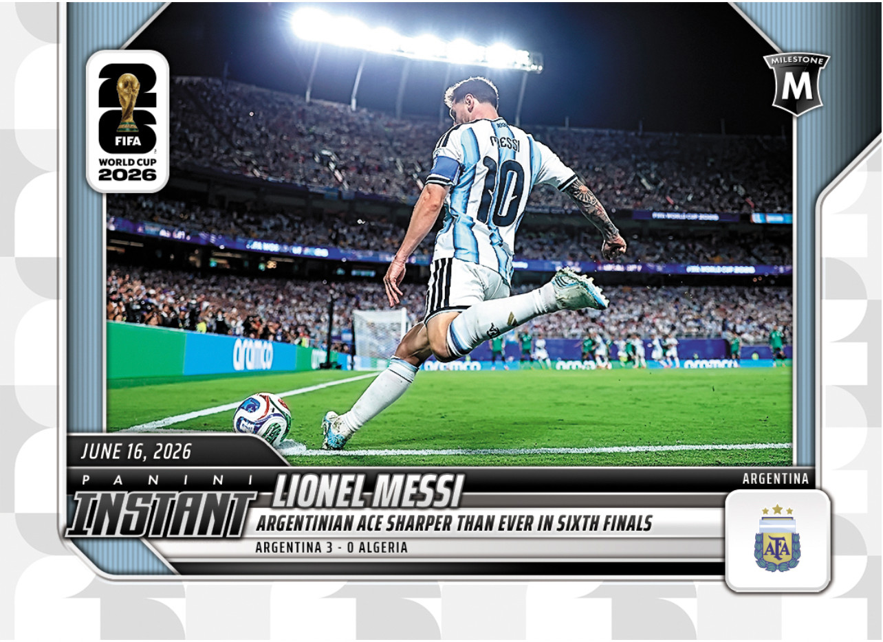 2026 Panini Instant FIFA World Cup Lionel Messi #45 ~ Argentina *PRESALE*