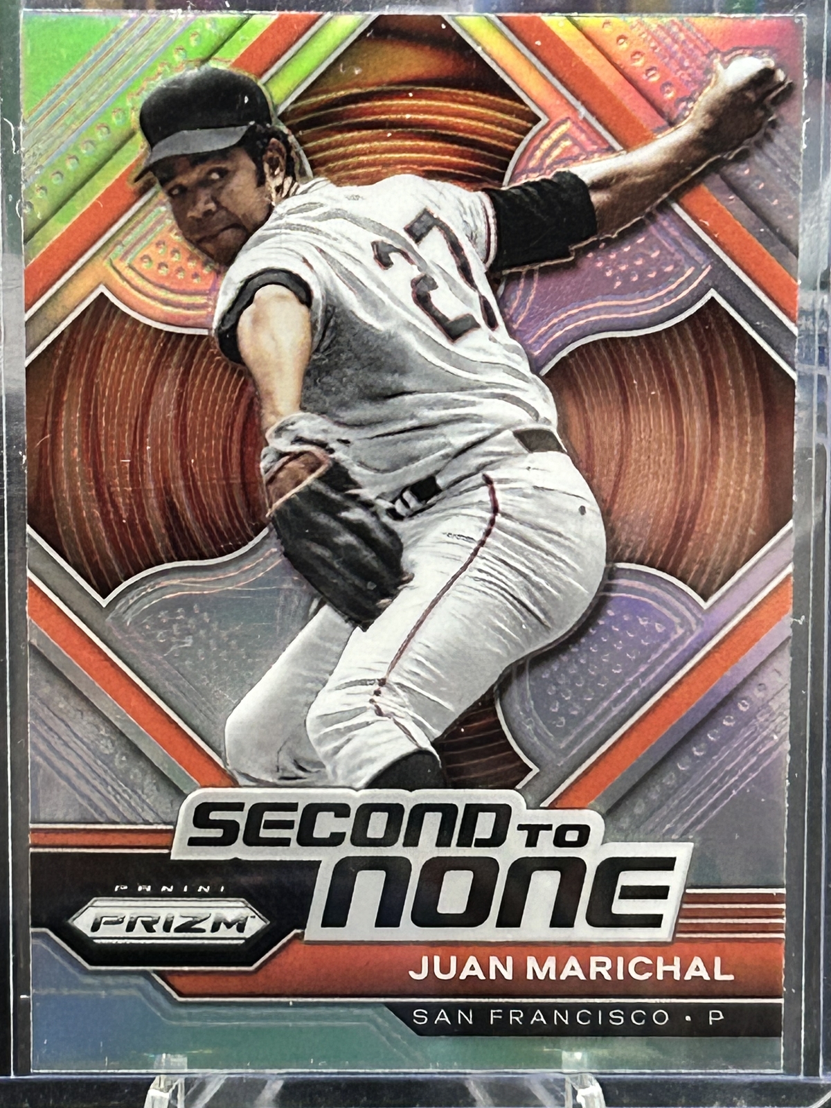 2023 Panini PrizmJuan Marichal Second to None Silver Prizm San Francisco Giants
