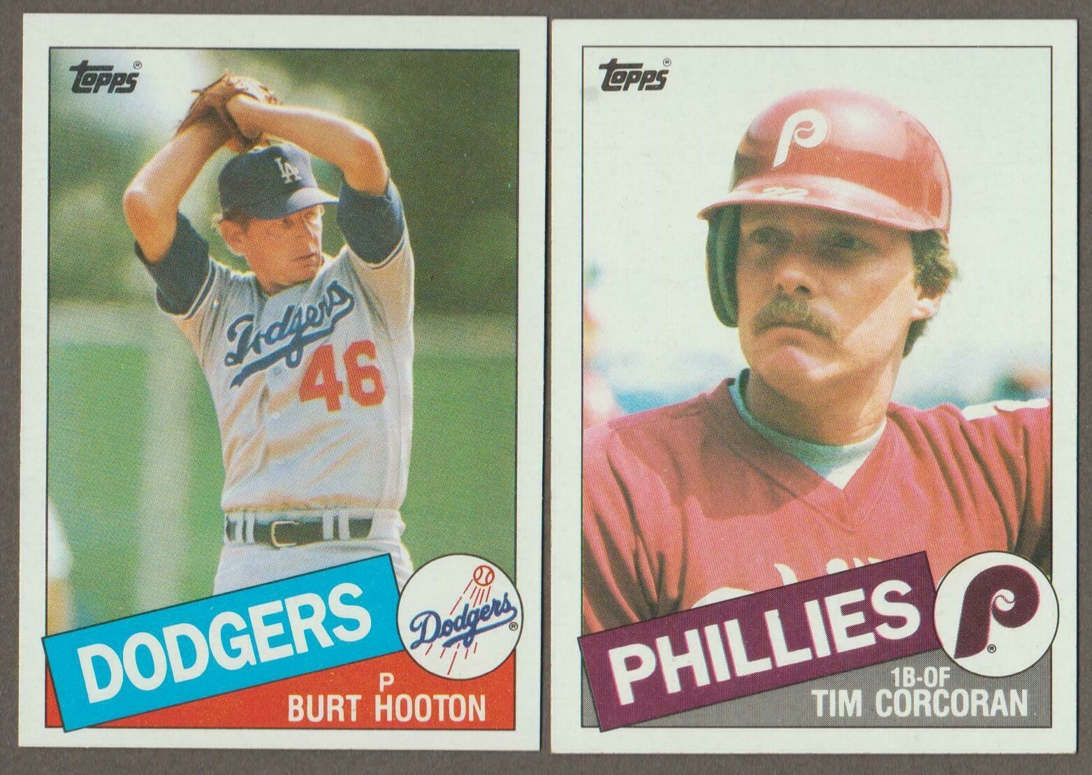 BUY 1, GET 1 FREE 1985 TOPPS BASEBALL YOU PICK #201 – #400 NMMT ** FREE SHIP **