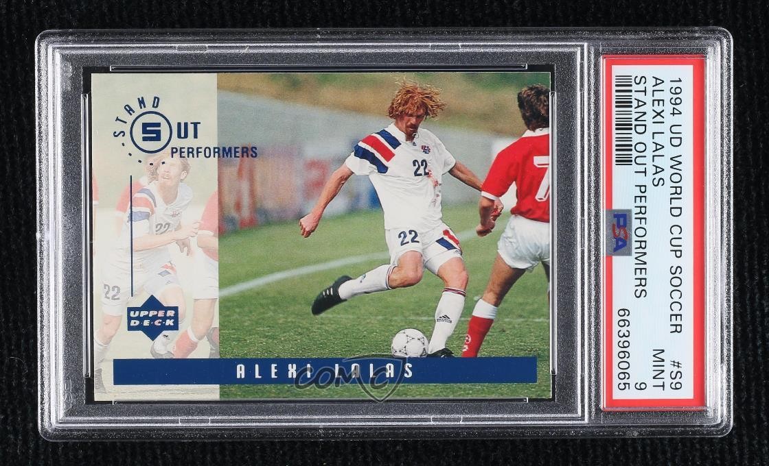 1994 Upper Deck World Cup English/Spanish Standout Performers Alexi Lalas 1uf4
