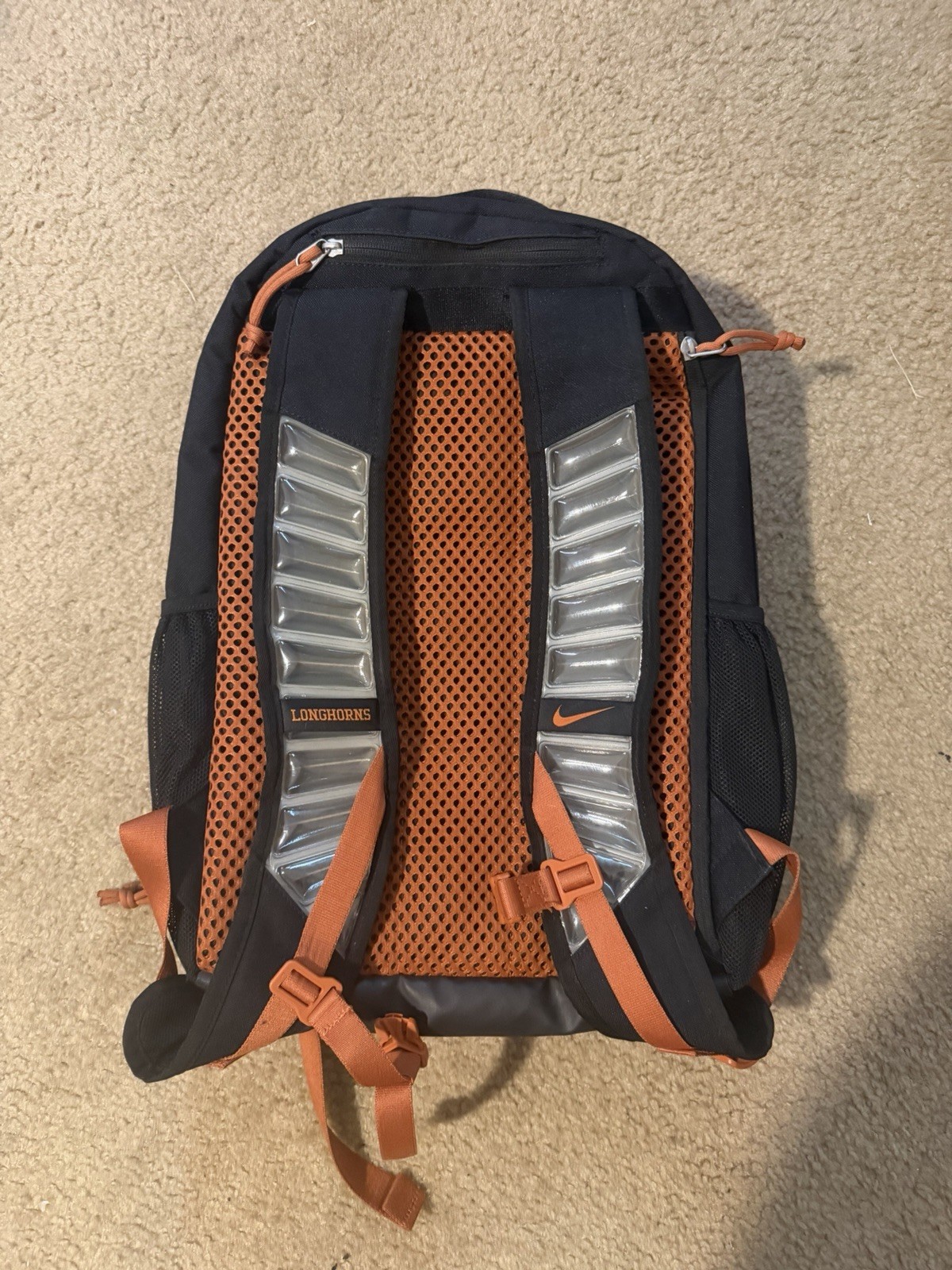 UT Nike Texas Longhorns Backpack Bag Team Issued, Univesity of Texas