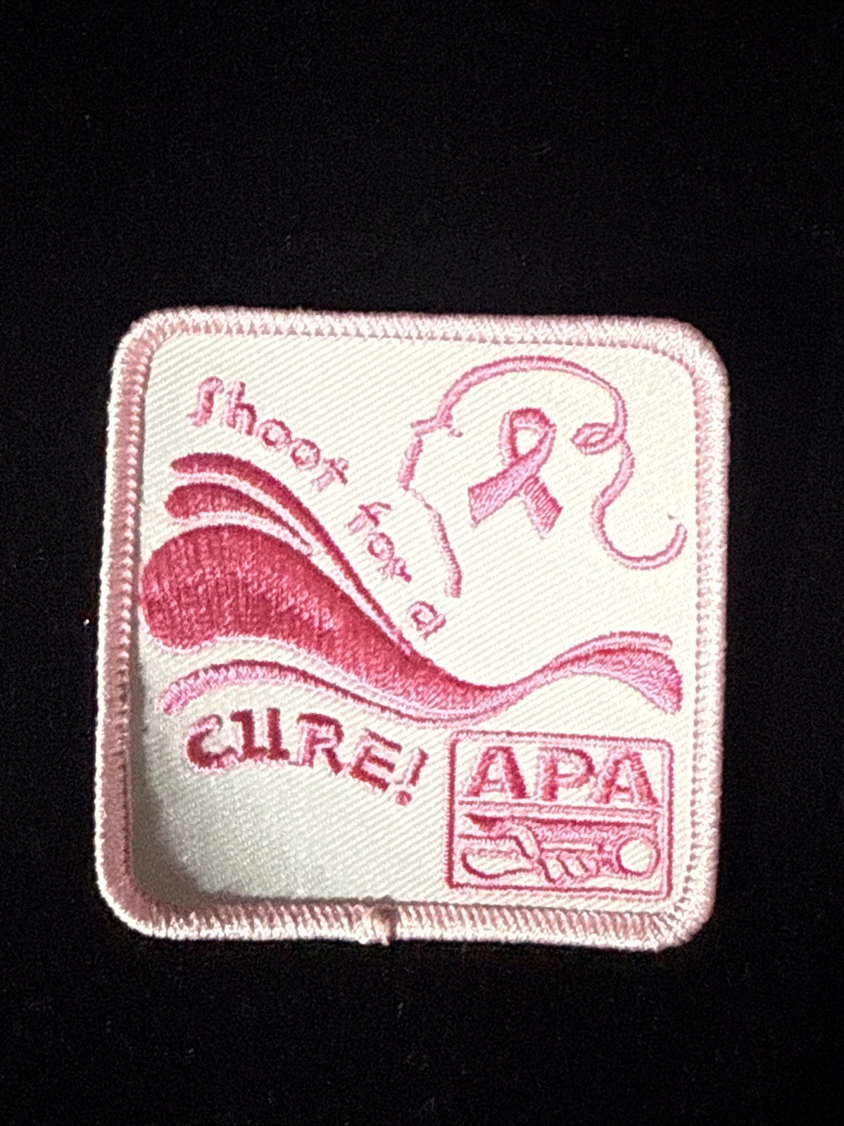 APA Square Breast Cancer Awareness Patch – American Poolplayers Association