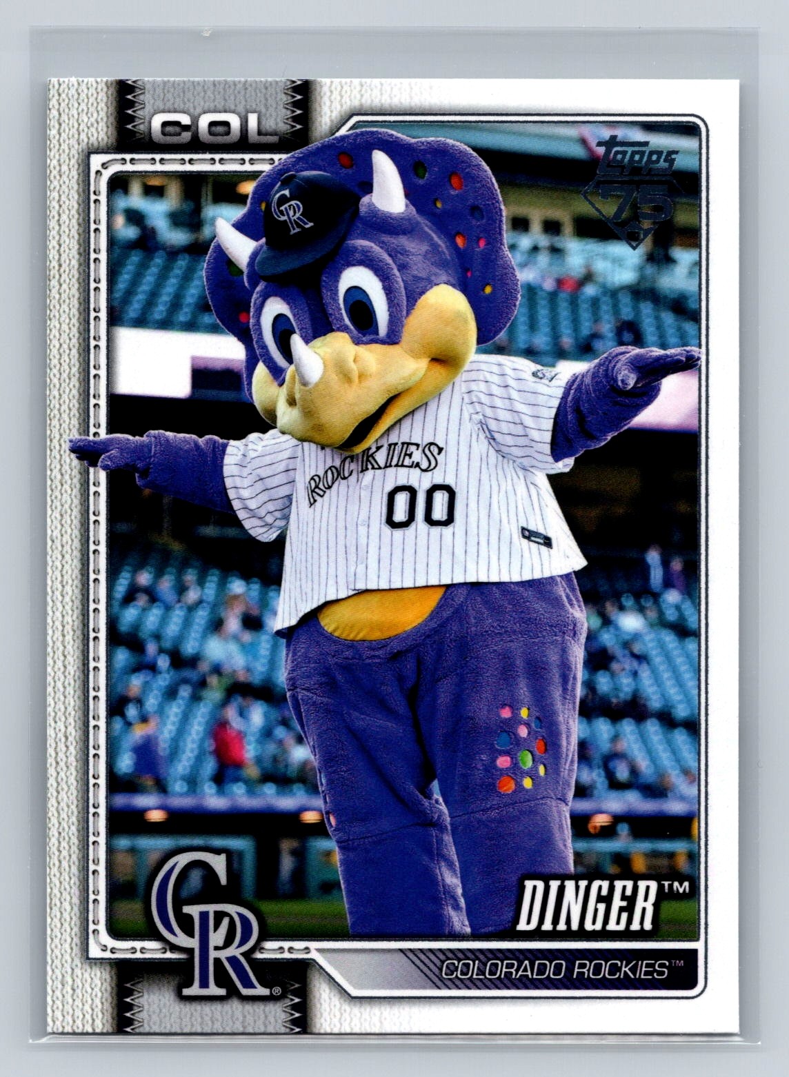 2026 Topps #M-4 Dinger Mascots
