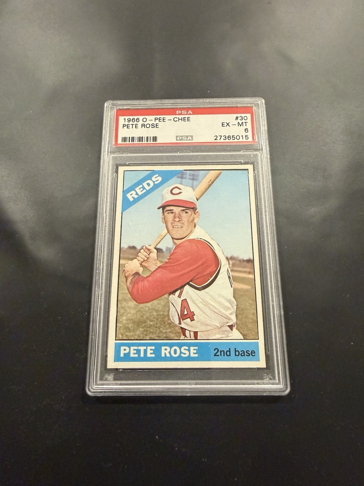 1966 O-Pee-Chee Pete Rose #30 PSA 6 EX-MT