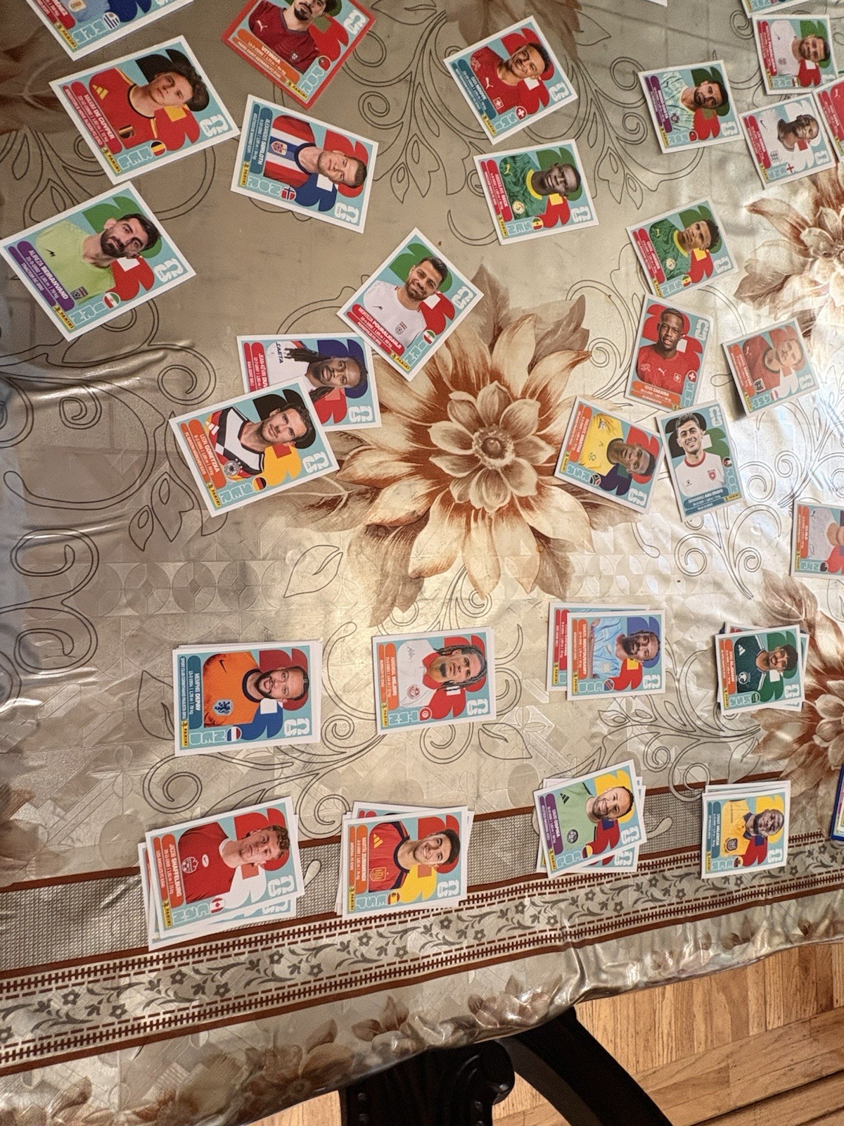 Panini FIFA World Cup Qatar 2026 Soccer Player Sticker Lot Non-Stuck Regular