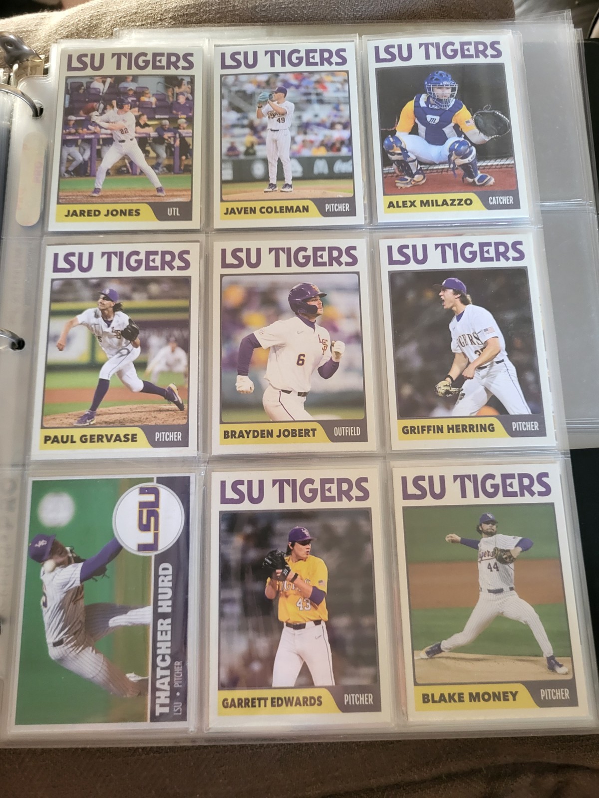 LSU Custom Cards- Pick From Top Names-Livvy, Skenes, & More from All Sports! 🔥