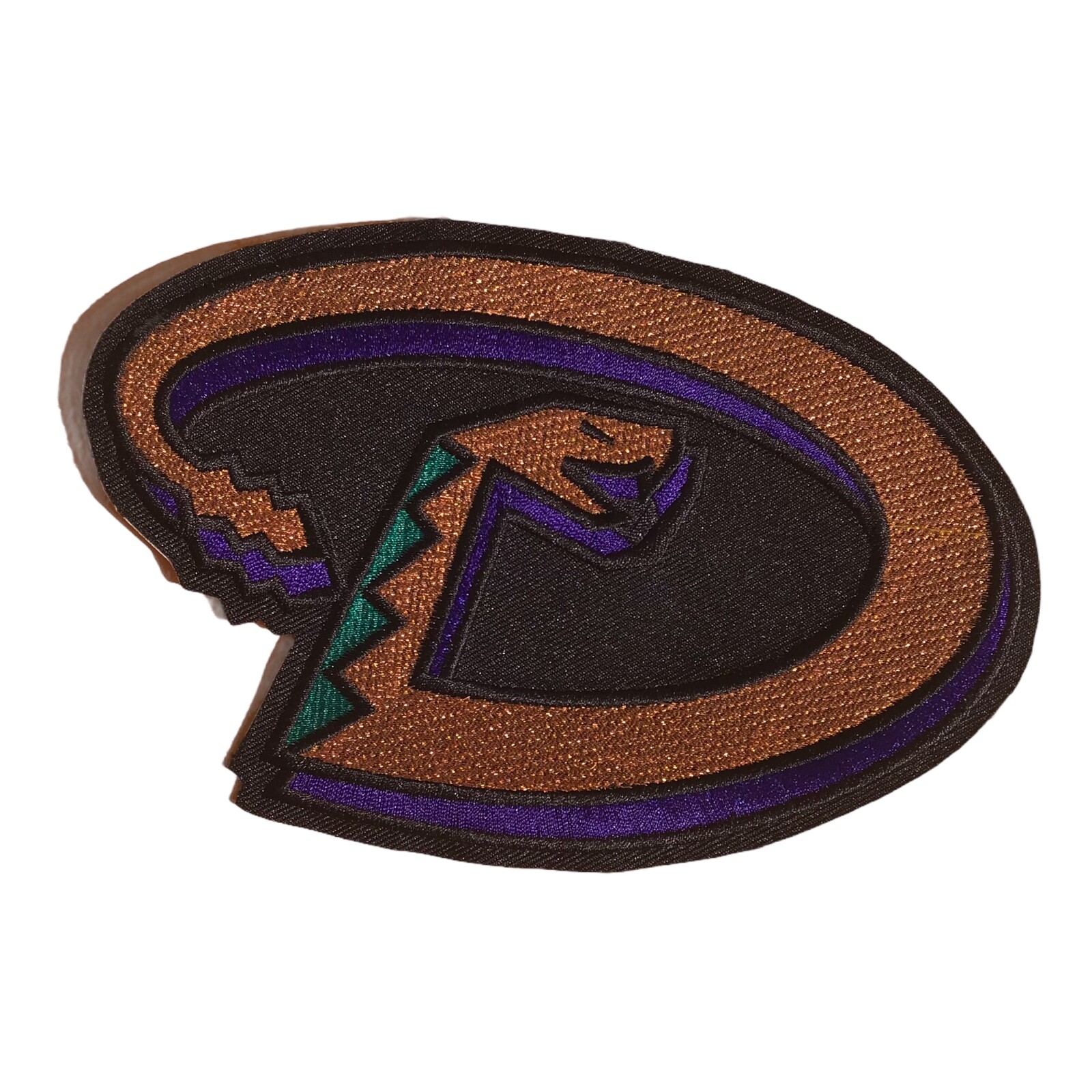 2001-06 ARIZONA DIAMONDBACKS MLB BASEBALL BATTING PRACTICE JERSEY FRONT PATCH