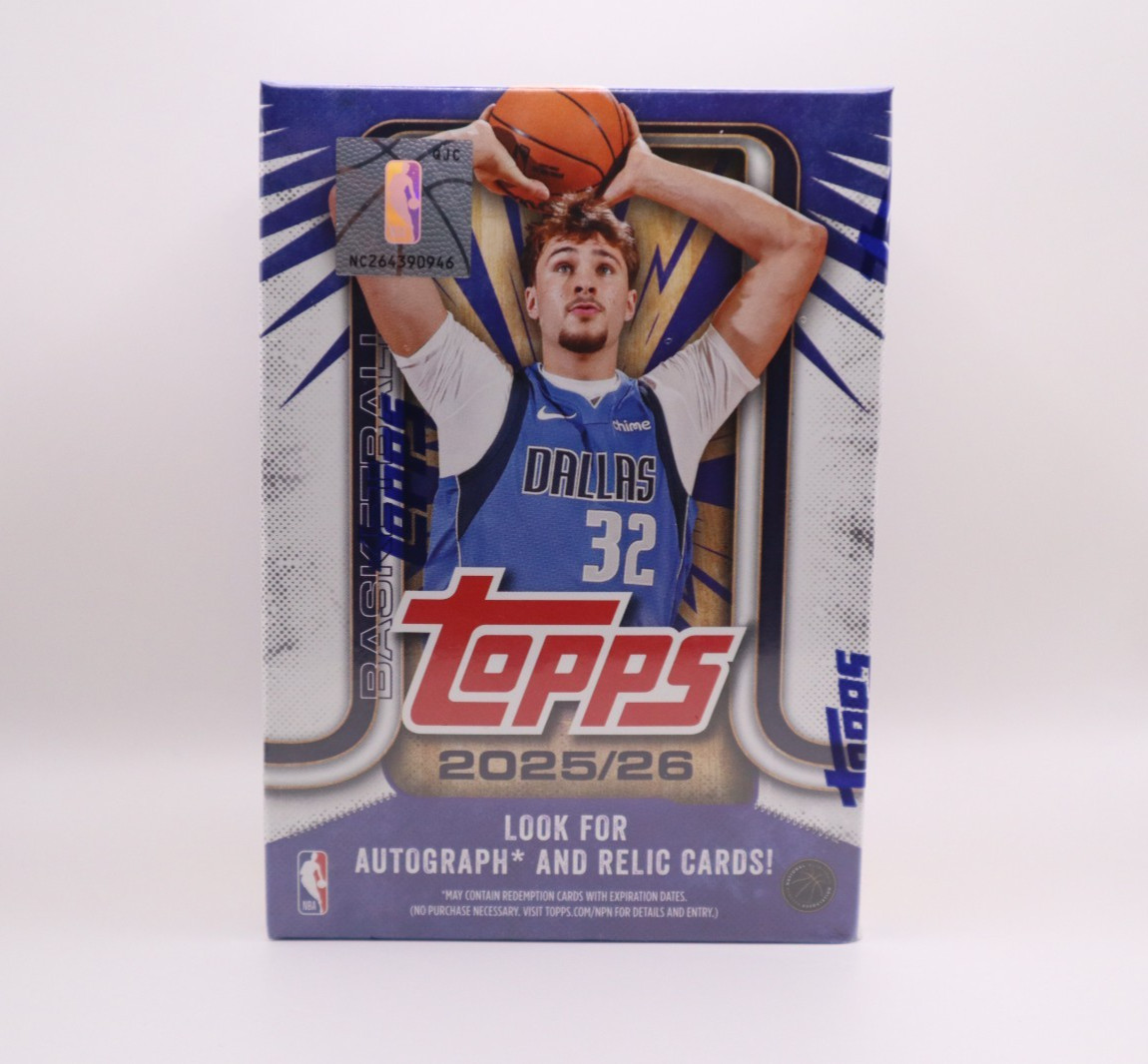 2025/26 Topps VALUE BLASTER BOX (144 Cards) NBA Basketball Brand New Sealed